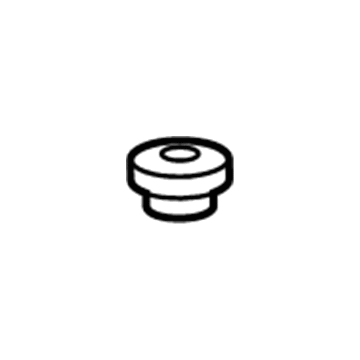 GM 90091989 Radiator Lower Insulator 90091989 GM Radiator Lower Insulator Illustration 1 of 1
