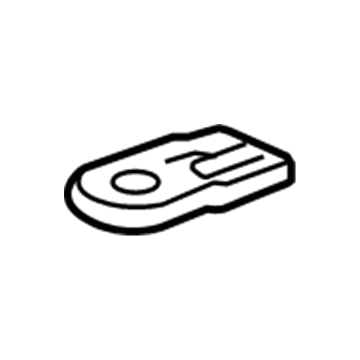 GM 95191691 Radiator Lower Bracket 95191691 GM Radiator Lower Bracket Illustration 1 of 1