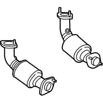 Chevy 92269742 Converter & Pipe