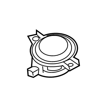 GMC 87825442 Instrument Panel Speaker