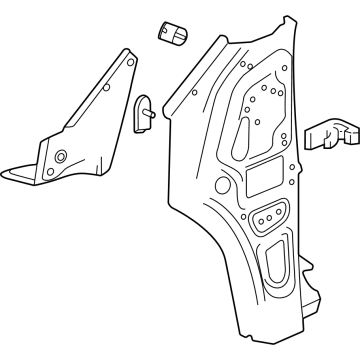 Chevy 26517885 Inner Hinge Pillar