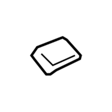 GM 15218778 Camera Spacer, Rear 15218778 GM Camera Spacer, Rear Illustration 1 of 1