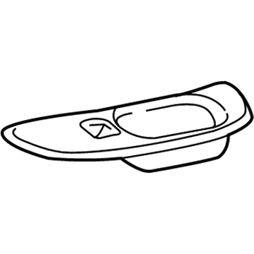 Chevy 15797418 Switch Bezel