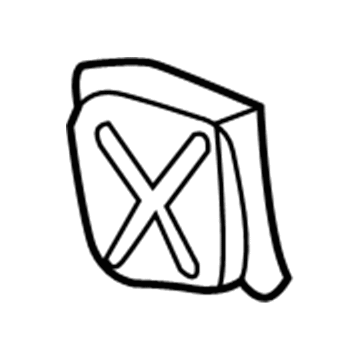GM 15093835 Shield, Driver Side 15093835 GM Shield, Driver Side Illustration 1 of 1