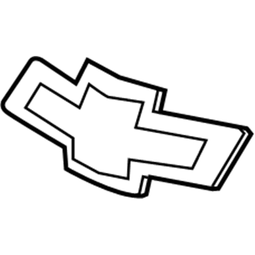 84690302 GM Emblem, Gold Illustration 1 of 1
