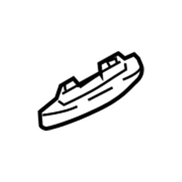 GM 90379462 Seat Belt Guide 90379462 GM Seat Belt Guide Illustration 1 of 1