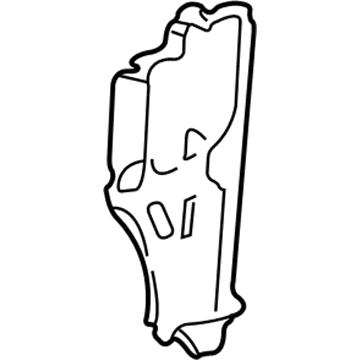 GMC 12546780 Cowl Side Panel