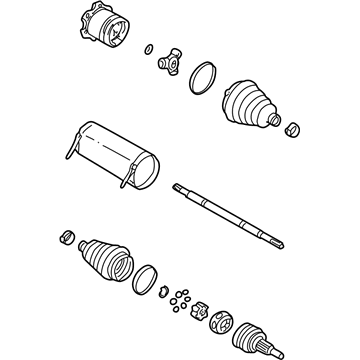 Chevy 85126785 Axle Assembly