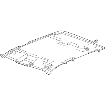 GM 84783512 Headliner 84783512 GM Headliner Illustration 1 of 1