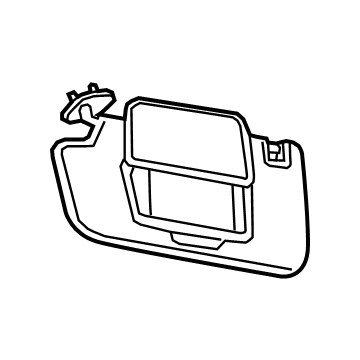 Chevy 85588261 Sunvisor