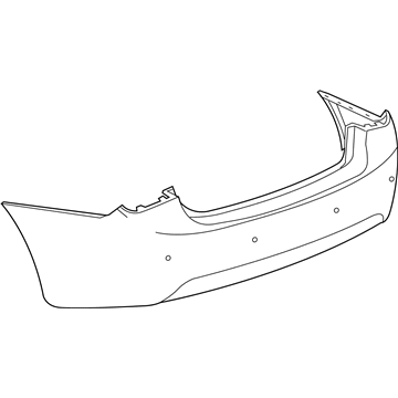 Chevy Cruze Bumper Cover - 95016694