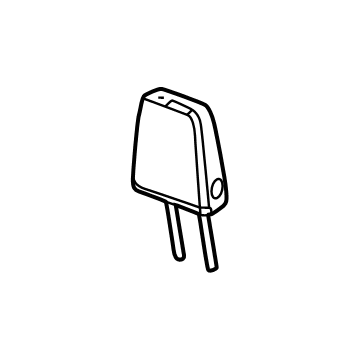 GMC 85161286 Headrest, Outer