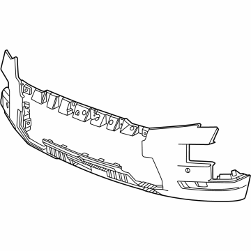 GMC Sierra EV Bumper Cover - 85068291