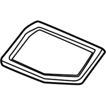 GM 52497715 Blower Case Seal 52497715 GM Blower Case Seal Illustration 1 of 1