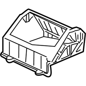 GM 15887356 Blower Case 15887356 GM Blower Case Illustration 1 of 1