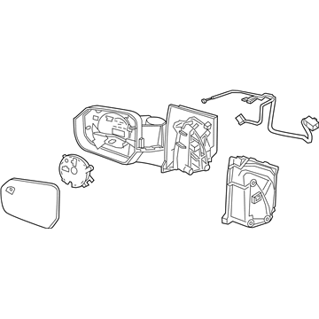 Chevy Volt Car Mirror - 84269462