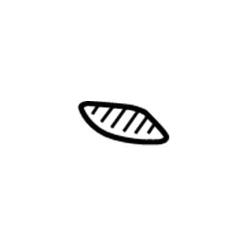 Chevy 22726037 Defogger Grille