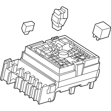 Buick Envision Relay Block - 26509599