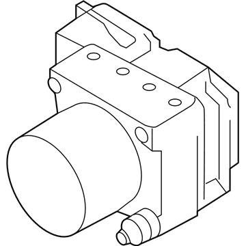 Chevy City Express ABS Pump And Motor Assembly - 19316637