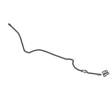 Chevy Silverado 1500 LTD Hood Release Cable - 85628285