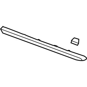 GM 84212543 Molding 84212543 GM Molding Illustration 1 of 1