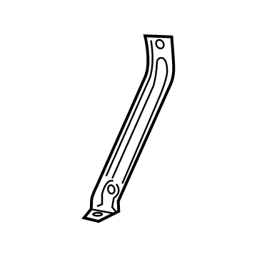 GM 23176332 Outer Brace, Driver Side 23176332 GM Outer Brace, Driver Side Illustration 1 of 1