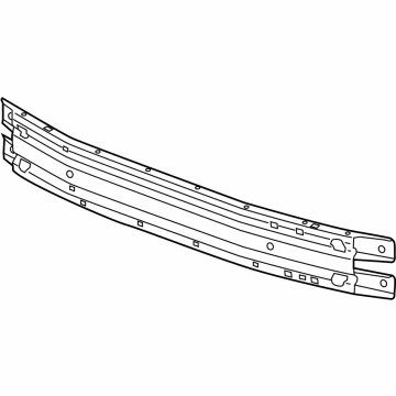 84331465 GM Impact Bar Illustration 1 of 1