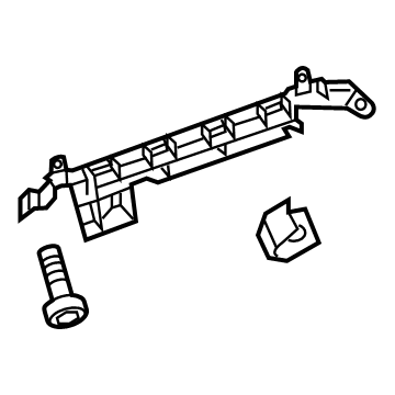 GM 84172892 Guide Bracket, Front Driver Side 84172892 GM Guide Bracket, Front Driver Side Illustration 1 of 1