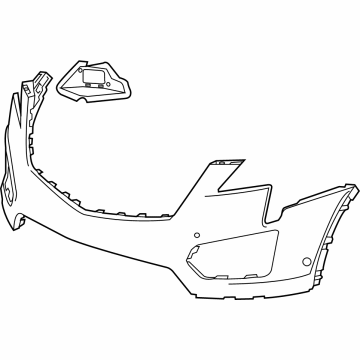 Cadillac 84204162 Bumper Cover