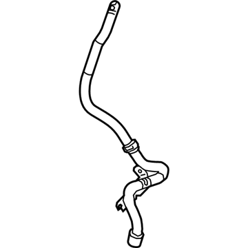 GM 84182796 Tube Assembly, Driver Side 84182796 GM Tube Assembly, Driver Side Illustration 1 of 1