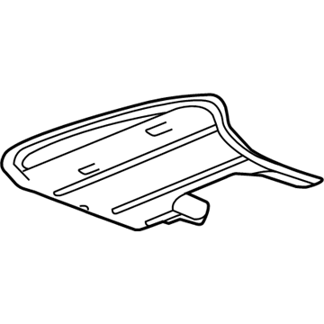 GM 92244559 Splash Shield 92244559 GM Splash Shield Illustration 1 of 1