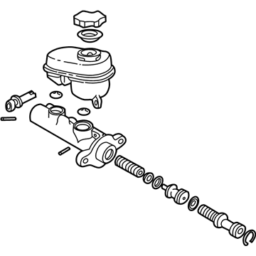 Cadillac Brake Master Cylinder Repair Kit - 19209197
