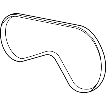 Cadillac CTS Serpentine Belt - 12578549