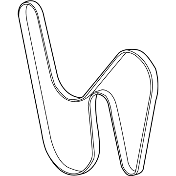 Cadillac CTS Serpentine Belt - 12578553