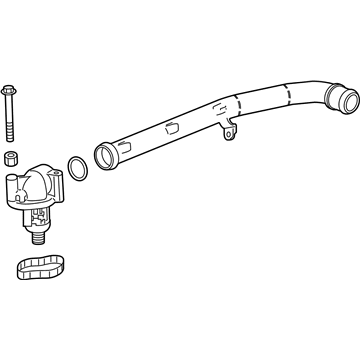 Cadillac 12678779 Thermostat Housing