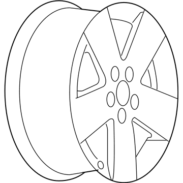 Chevy 9595925 Wheel, Alloy
