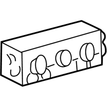 Chevy 15832313 Dash Control Unit