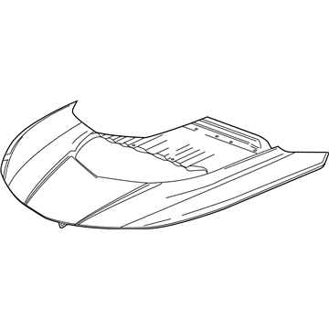 Chevy 23483328 Hood