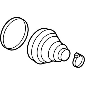 13291741 GM Inner CV Joint, Front Illustration 1 of 1