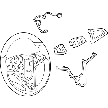 Chevy 42519027 Steering Wheel