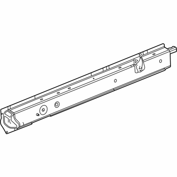 GM 60004577 Rocker Reinforcement, Driver Side 60004577 GM Rocker Reinforcement, Driver Side Illustration 1 of 1