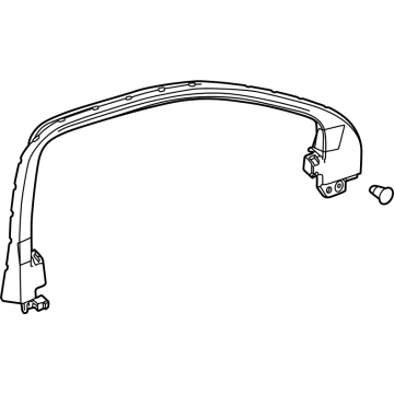 Chevy 26345140 Window Trim