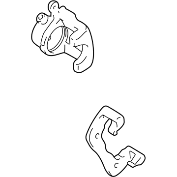 Chevy Tracker Brake Caliper - 91177048