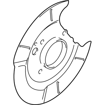 Chevy Tracker Backing Plate - 30023816