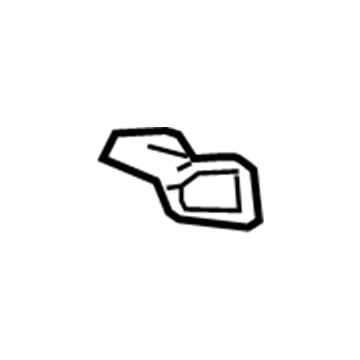 20800931 GM Handle Bezel, Rear Illustration 1 of 1