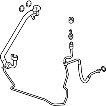 Cadillac 87815374 Liquid Line