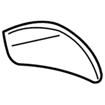 GM 23147665 Insulator, Rear Inner Passenger Side 23147665 GM Insulator, Rear Inner Passenger Side Illustration 1 of 1