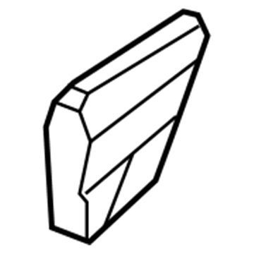 GM 22940705 Insulator, Rear Inner 22940705 GM Insulator, Rear Inner Illustration 1 of 1