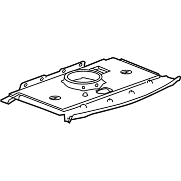 23152861 GM Lower Cover Illustration 1 of 1