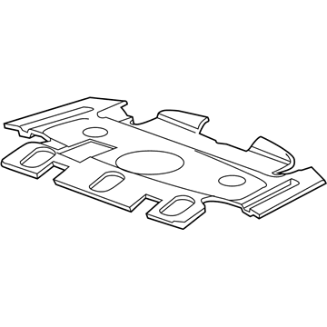 22874334 GM Insulator, Rear Illustration 1 of 1